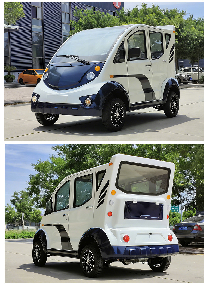 Manufacturer's new patrol vehicle for hotels, scenic areas, streets, airports, and factory areas, fully enclosed 5-seater and 8-seater patrol vehicle