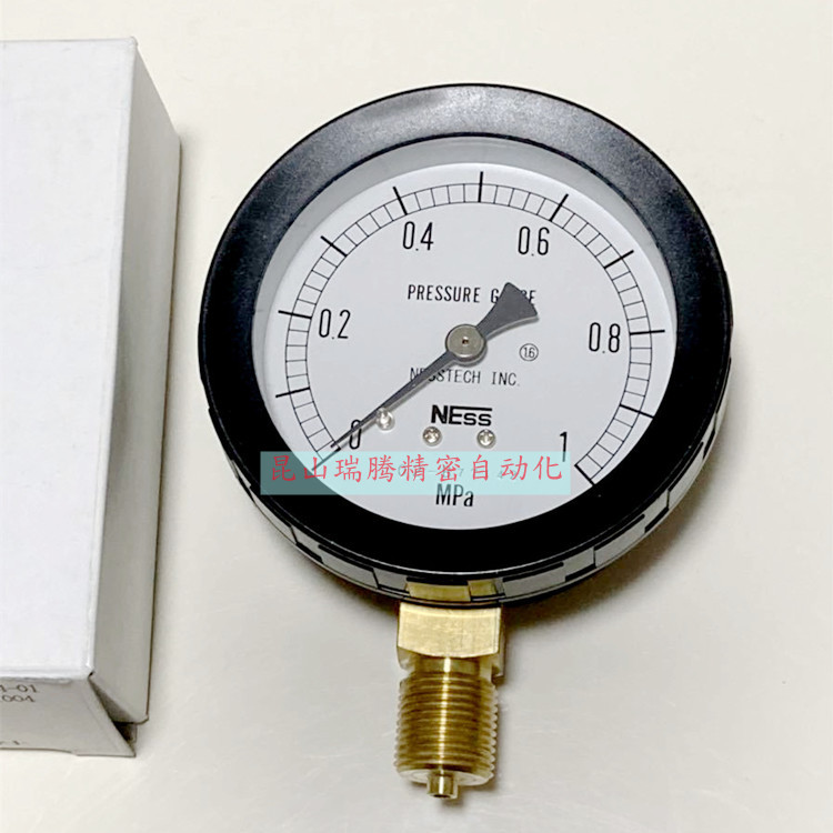NESS压力表AT-G3/8-75X1MPa日本NESStech