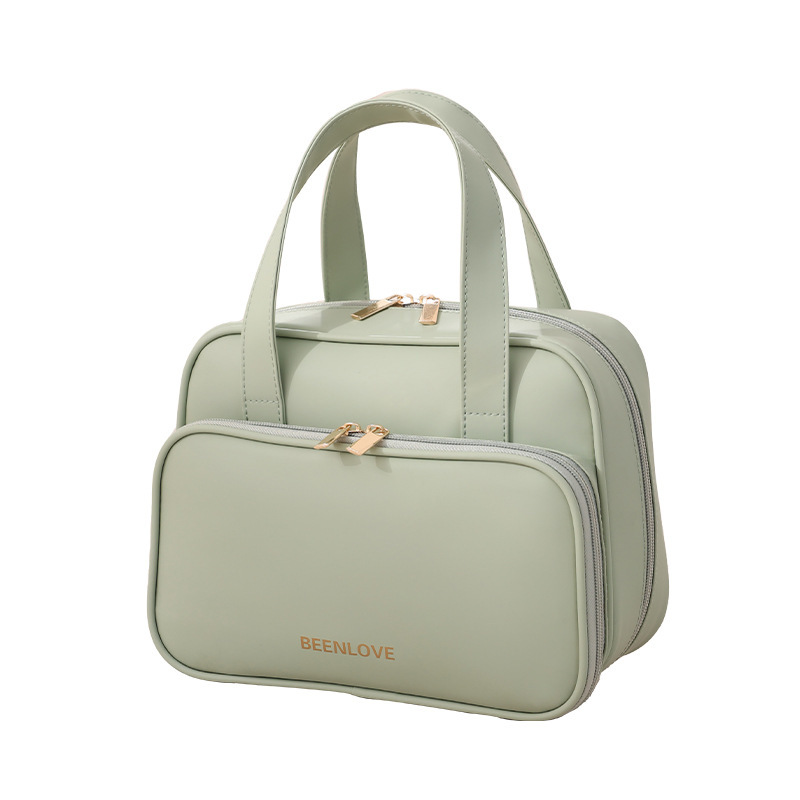 2025 nuevo NICE bolsas de lavado portátiles de cuatro cuadrados bolsas de maquillaje de viaje bolsa de almacenamiento de maquillaje impermeable gran capacidad