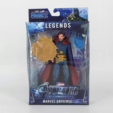クロスボーダー子供男の子アベンジャーズアイアンスパイダーマンヴェノムブラックパンサーサノスフィギュアライトオーナメントおもちゃ|undefined