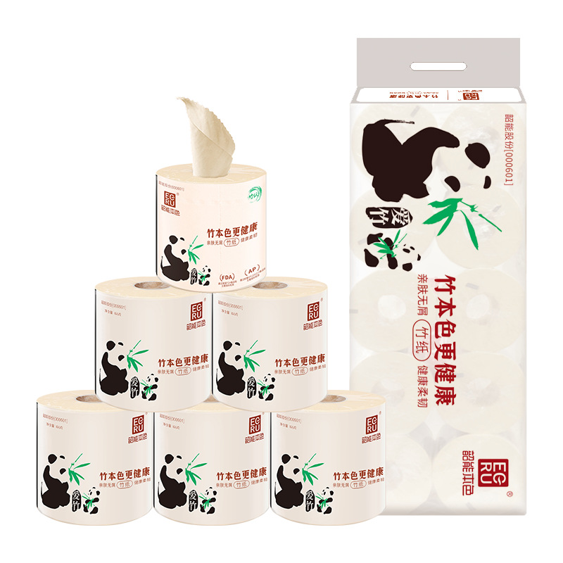 Shaoneng True Color 18 paquetes grandes de papel de pulpa de bambú, papel de dibujo, papel de tejido facial, papel higiénico, papel para el hogar, caja completa de servilletas