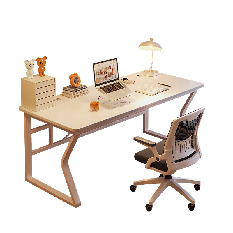 Mesa de computadora mesa de escritorio para estudiantes caseros doble estudio escritorio escritorio de escritorio pequeño escritorio de oficina silla escritorio combinado