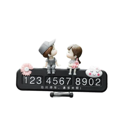 Nömrəli dayanma kartı, Phone Number, Cartoon Number