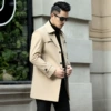 8906 Khaki Spring and Autumn singles, mid-length, same style as the video