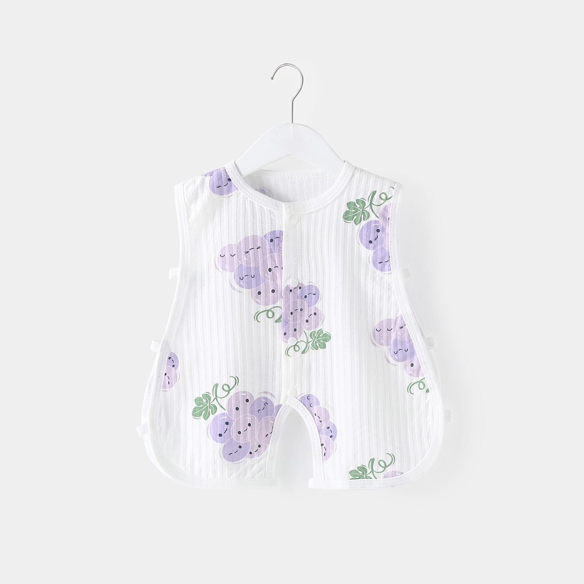 Children's summer thin cotton bodysuit sleevless for new born