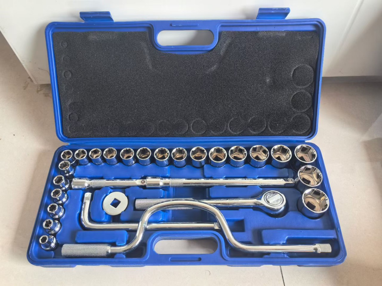 Yixin Da Fei Chrome Vanadium Steel 28-Piece Combination Socket Set Ratchet Hex Socket Machine Repair Auto Repair Hardware Wrench