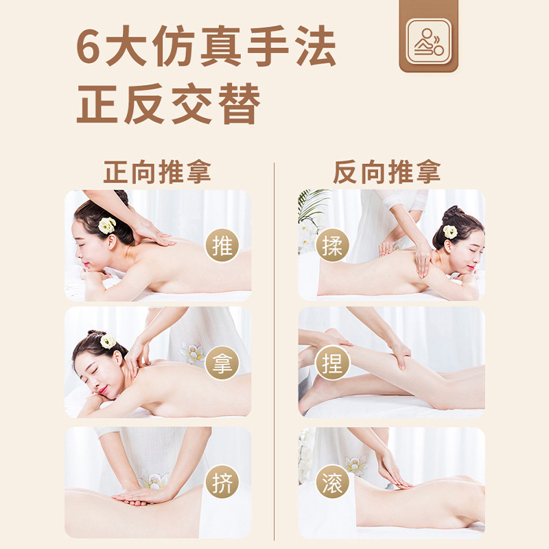 Masajeador multifuncional portátil de masaje eléctrico de compresión caliente de cuello de hombro y cuello de masaje de masaje de masaje transfronterizo image 5