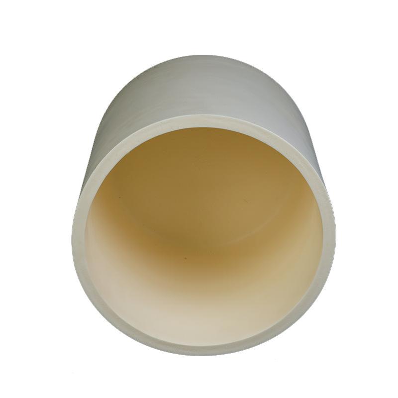 Ventas de fábrica de óxido de aluminio 99 porcelana crisol cilíndrico crisol cilíndrico grande 99% crisol de corindón óxido de aluminio