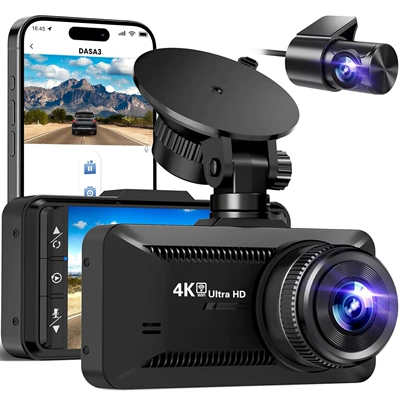 Driving Recorder 4K Front and Driving recorder - single-package-size-length-142width-13height-65-standard-4k-cylindrical-rear-pull-1080p-cigarette-lighter-car-charger