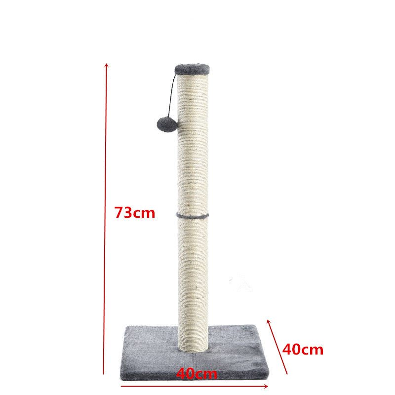 사각 고양이 긁는 기둥
