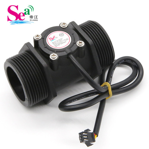 DN40 Turbine Flow Meter 1.5-inch Water Flow Sensor Swimming Pool Water Treatment Plant Hall Flow Meter
