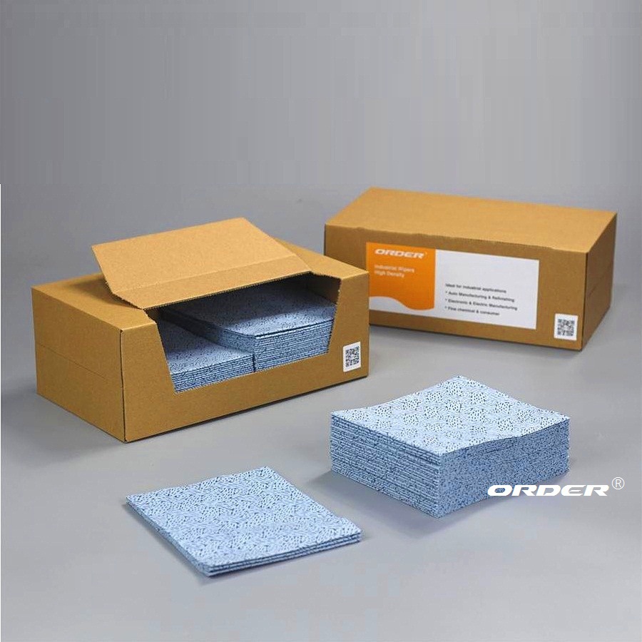 ORDER 欧德供应批发折疊除油去污擦拭纸 汽车喷涂清洁专用擦拭布