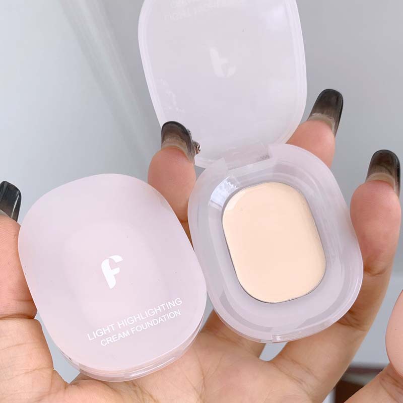 FAICCIA嘭嘭高光膏哑光提亮肤色质地丝滑水润遮瑕膏修容膏跨境