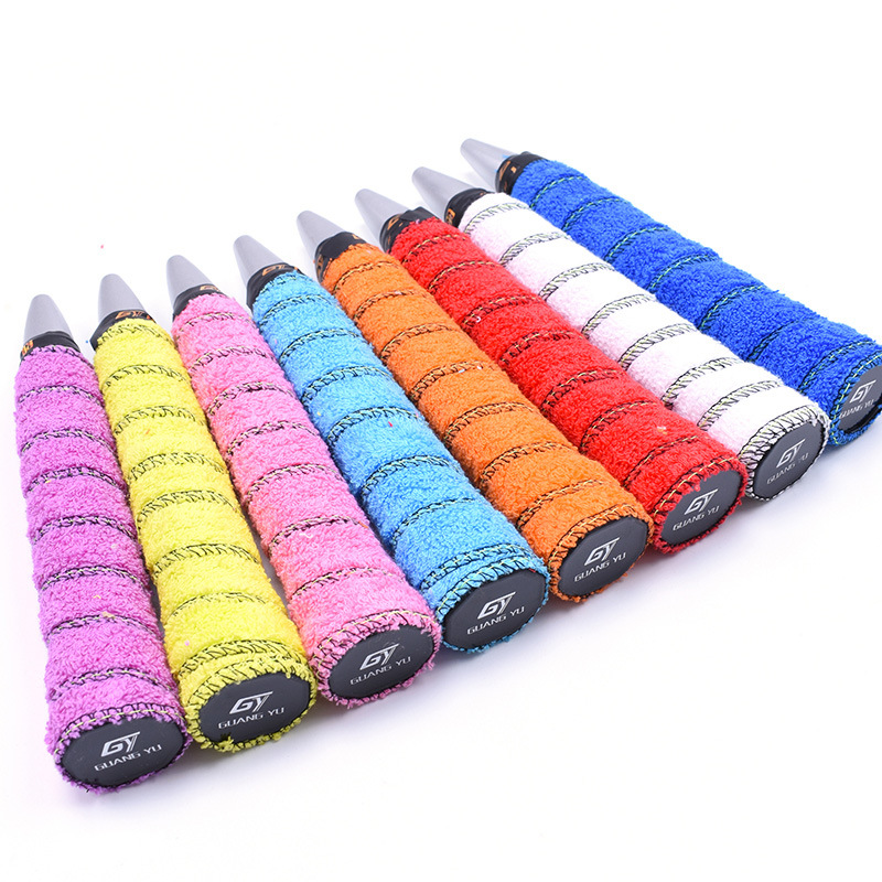 Durable Cotton Hand Towel For Badminton Tennis Racket Grips - Absorbent Anti-Slip Straps Shock Absorption_voghion.com