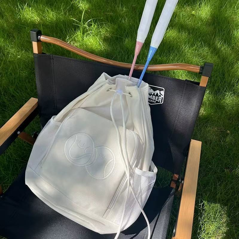 高品質テニスバッグバックパックナイロン新しいポータブル大容量テニスラケットバッグスポーツバドミントンバッグ|undefined