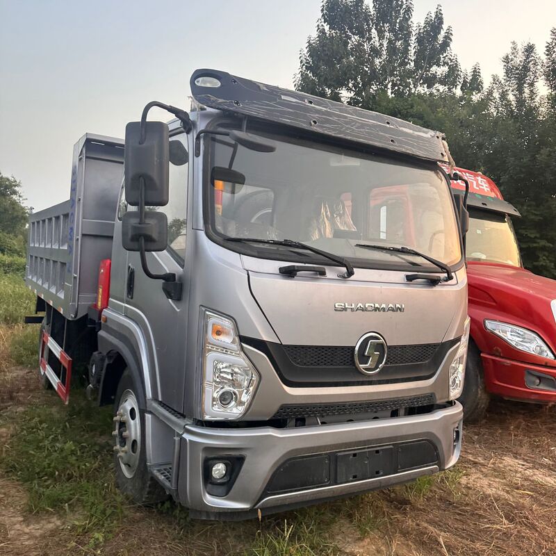 Export Africa Shaanxi Automobile 4X2 Rear Tipper Truck 4.2m Rear Tail Box 170 Horsepower Light Truck