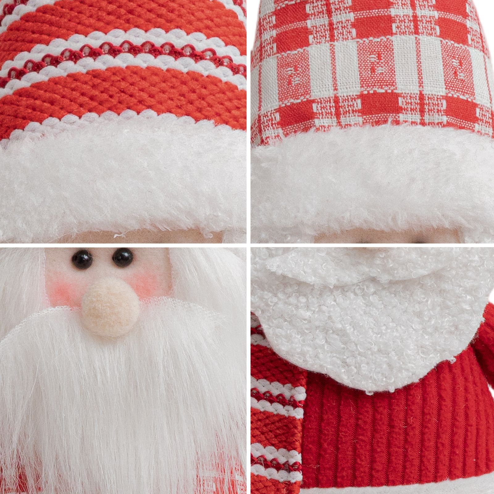 Navidad transfronteriza muñeca Santa rojo muñeca de pie decoración navideña creativa decoración navideña