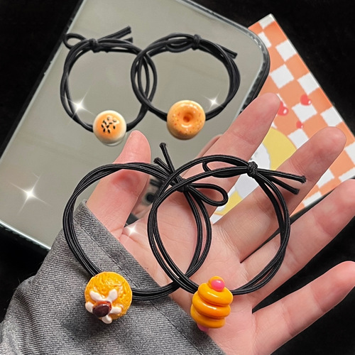 Fun food toy bread headband cute cartoon bun girl heart student couple autumn and winter sweet headwear hair accessories