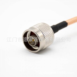 N TYPE���^ֱ�DN��ĸ�^ֱ�Ŀ׷��m��RG142�B�Ӿ��ľ��L10cm