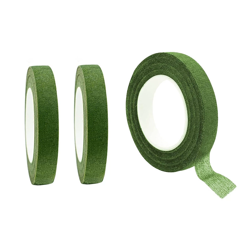 Ободок, клейкая лента, зеленая упаковка, DIY