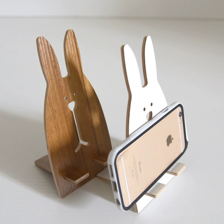 Фабрика спот прямых продаж офиса ленивый милый держатель мобильного телефона из массива дерева креативный кронштейн для настольного телефона