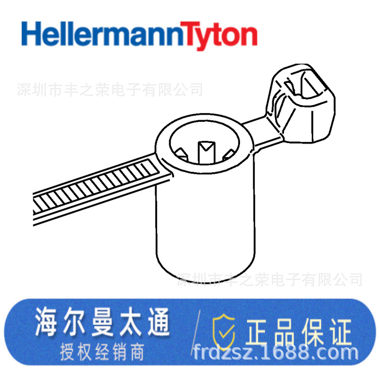 HELLERMANNTYTON������̫ͨһ��̶����� T50SSBS6OT-E 157-00208