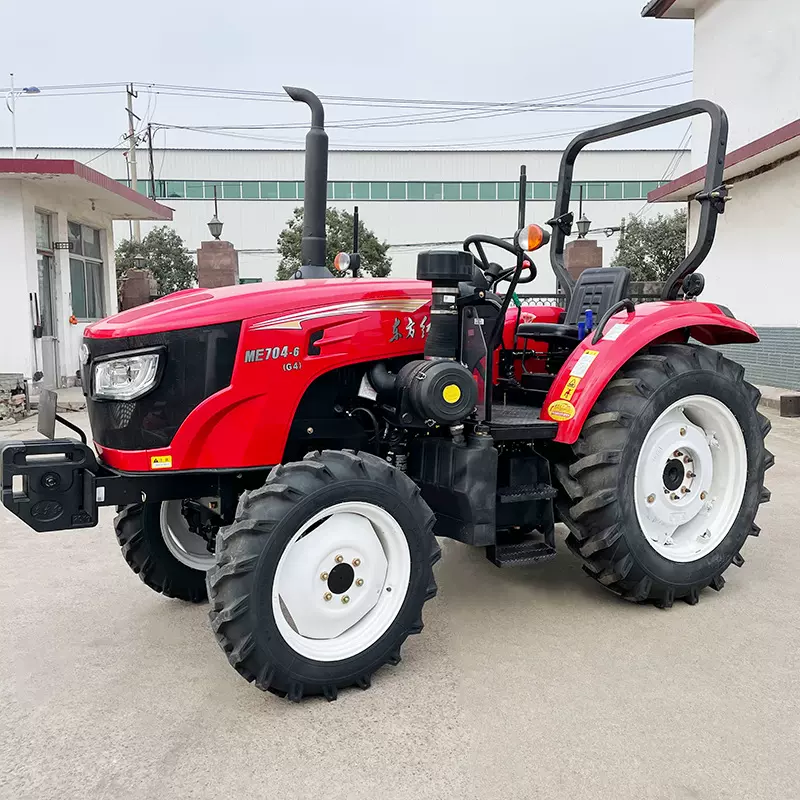 大马力轮式旋耕机东方红旋耕犁地机农用拖拉机