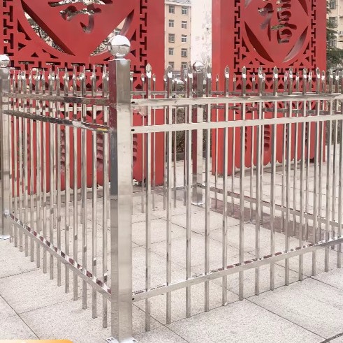 Fábrica de vallas de acero inoxidable vecindario villa patio parque caja de transformadores barrera de aislamiento barrera de pared personalizada