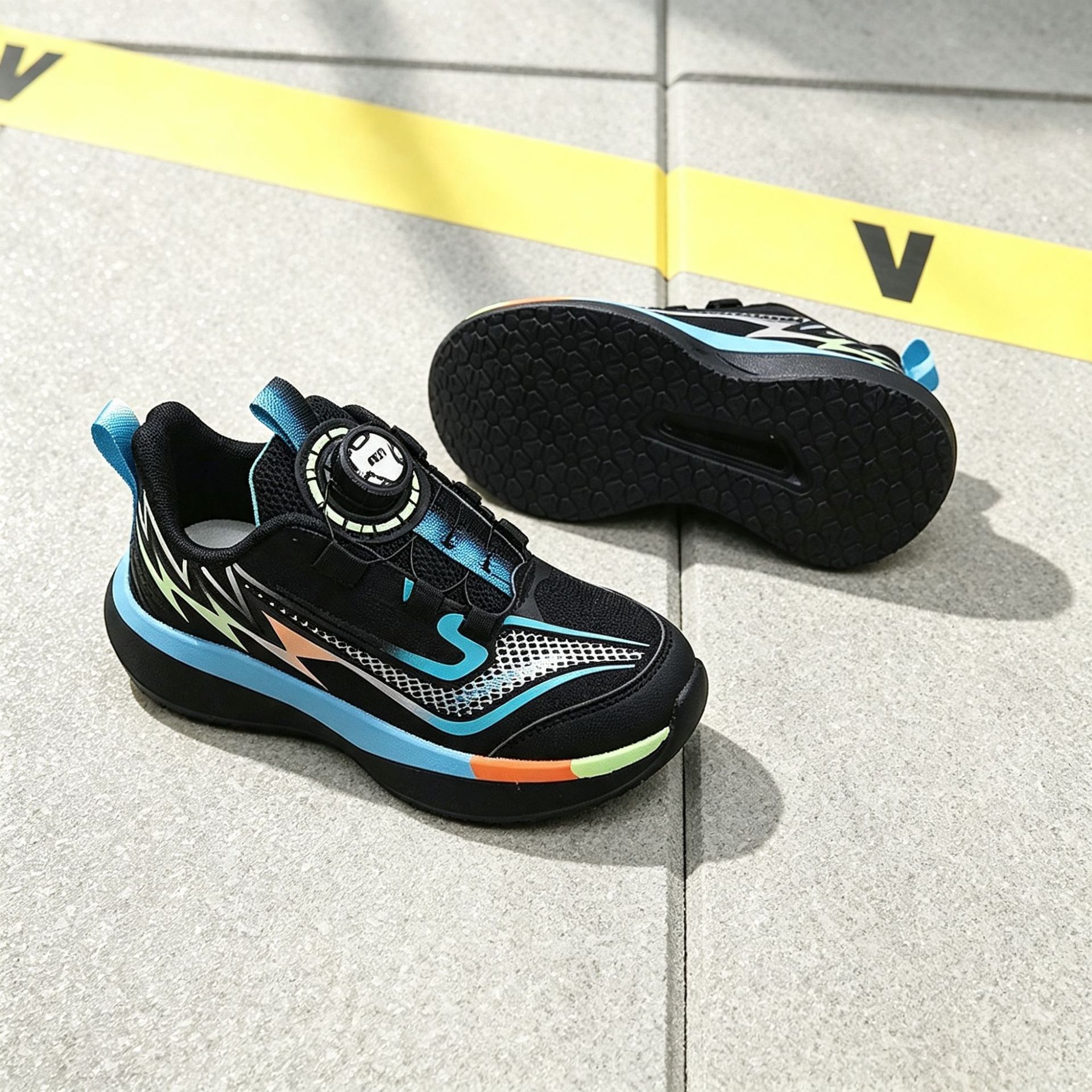 Niños de otoño 32 - 37 yardas 2025 nuevos zapatos transpirables para niños zapatos de papá zapatos deportivos zapatos de hombre image 1