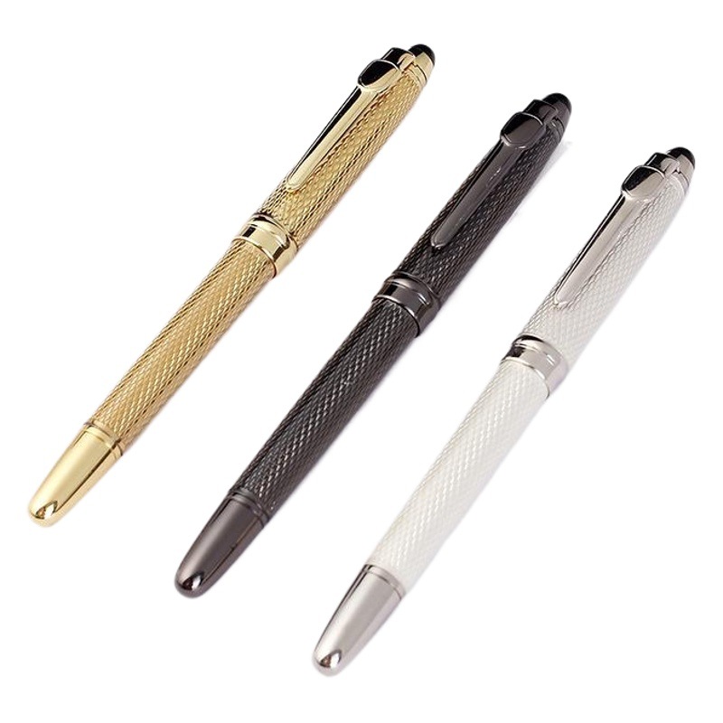 Fábrica al por mayor 3081 # metal gel pluma perla agua pluma negocio publicidad regalo firma pluma impresa logo