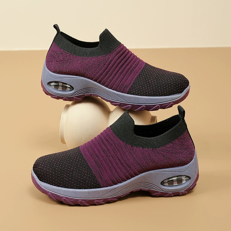 Трансграничная весенняя женская обувь на мягкой подошве обувь на воздушной подушке повседневная надувная обувь на улице спортивная обувь женская туристическая прогулочная обувь