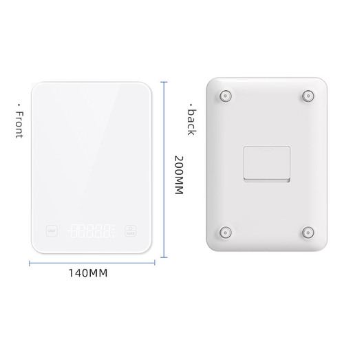 Glass Electronic Scale Precise Electronic Weighing Scale Kitchen Scale Home Baking Food Scale Electronic Gram Scale Small Gram Counter Scale