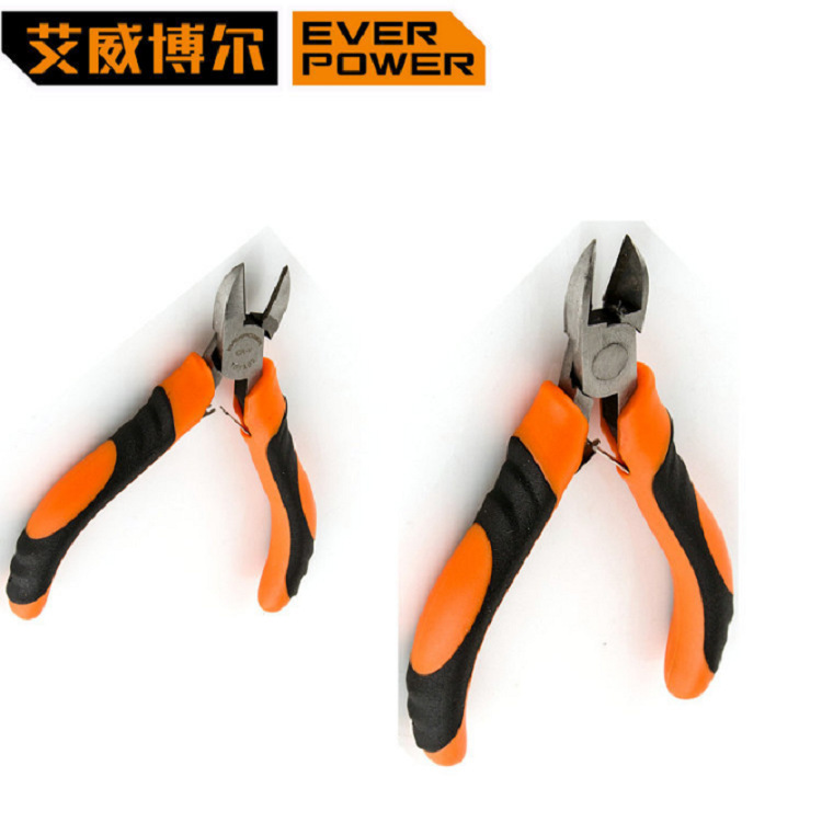 艾威博尔101726德式双色柄6寸斜嘴钳斜口钳钳子多功能老虎钳手动