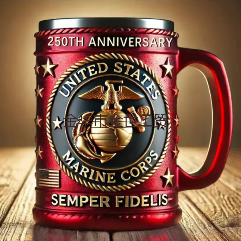 跨境新款Military Commemorative Mug美国军事纪念马克杯咖啡杯