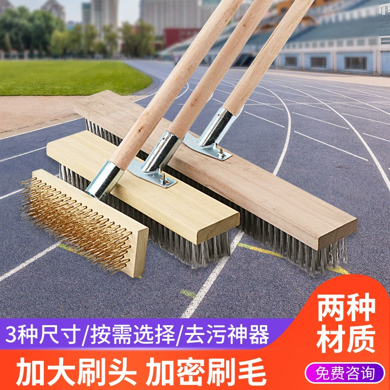 QX проволочная щетка с длинной ручкой, щетка из нержавеющей стали, промышленная проволочная щетка, щетка для удаления ржавчины, щетка для чистки пола, очистка масляных пятен на полу
