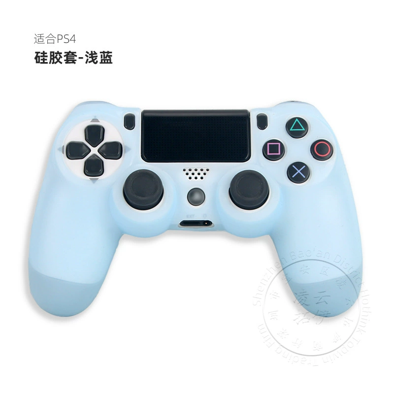 Силиконовый чехол для геймпада (Sony PS4) — защитная крышка с мягким хватом, несколько цветов