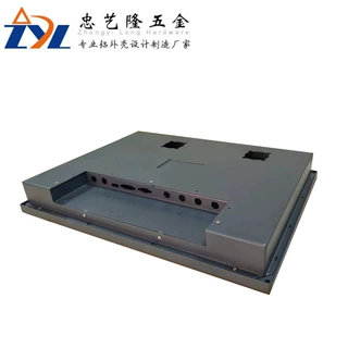 便携式显示器外壳 cnc精加工氧化处理显示器铝外壳加工厂家