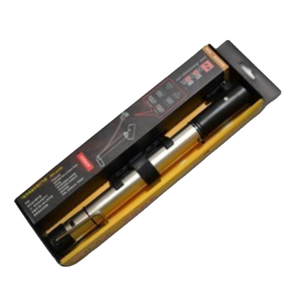 欧耐MP3128迷你便携式铝合金小气筒 山地自行车打气筒 单车充气筒