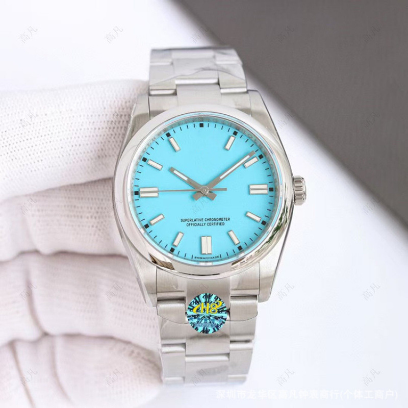 Laojia Foreign Trade Cross-Border Oyster Laojia Diary Series Fully Automatic Mechanical Stainless Steel Mechanical Men's and Women's Watches Wholesale