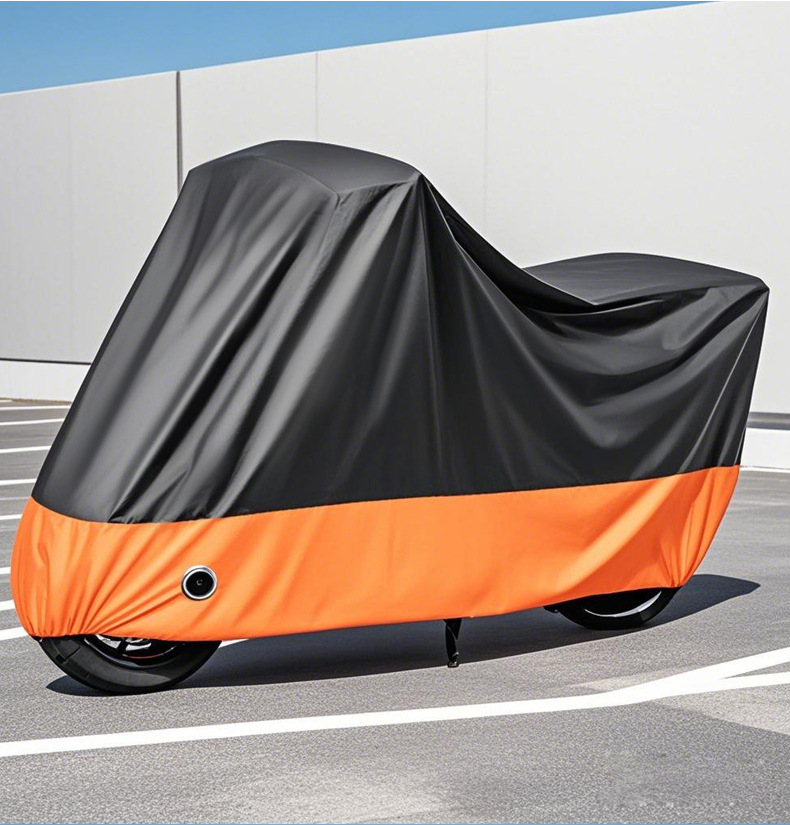 Customized Motorcycle Cover Rainproof, Sunproof and Dustproof Cover 210D Motorcycle Cover Full Coverage Factory Wholesale