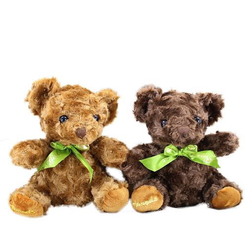 20 cm rose velvet small size Teddy Bear russ bear figure mini plush doll 7 inch plush toy