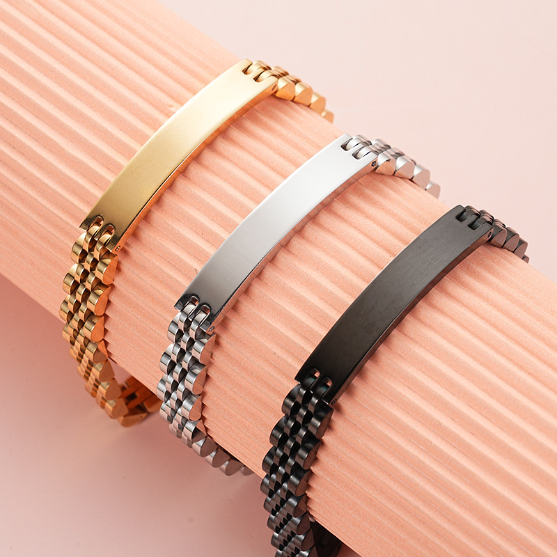 steel belt stainless steel hip-hop style