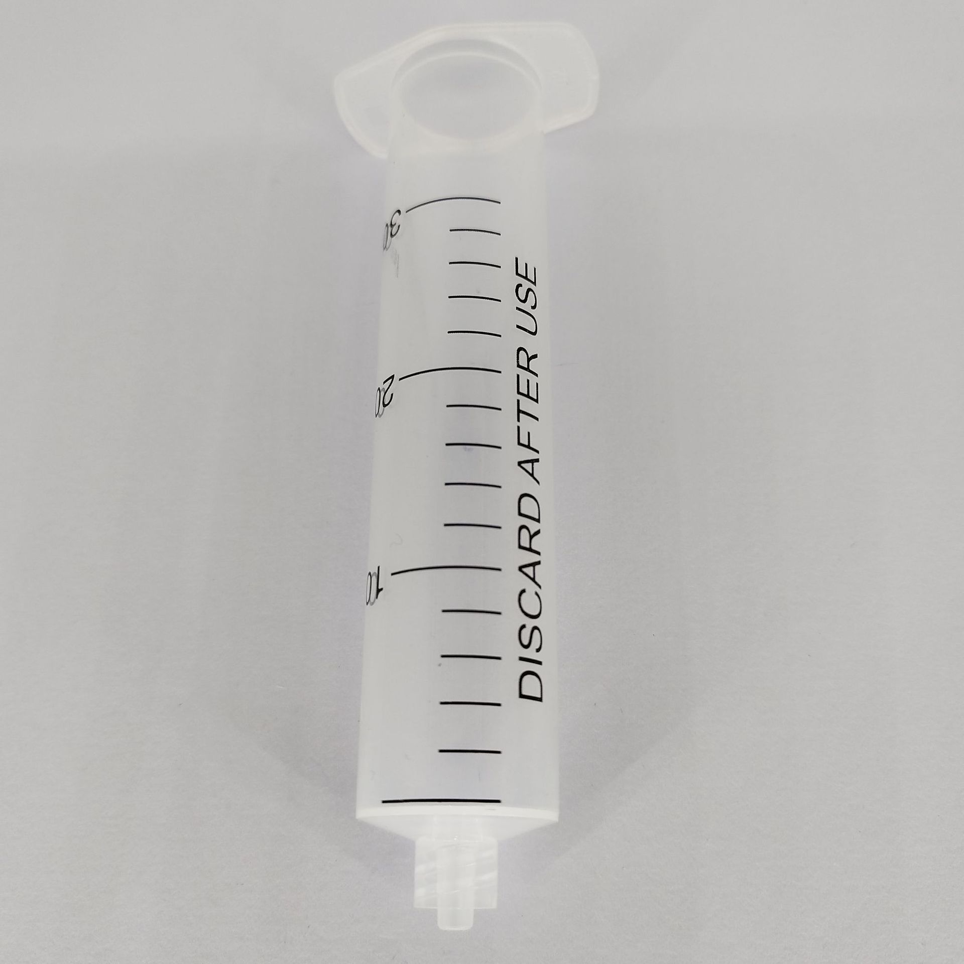 Comercio exterior al por mayor 1-500ml jeringa de plástico desechable boca recta con aguja jeringa animal