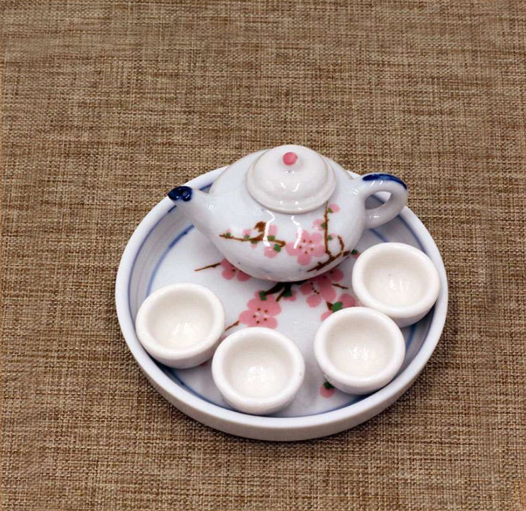 Tongzi tea set-plum blossom