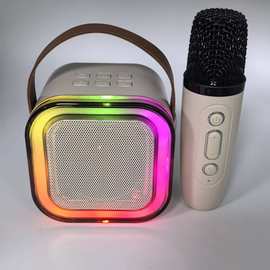 K12蓝牙音响话筒一体音响户外音箱K歌蓝牙小音响蓝牙音箱跨境