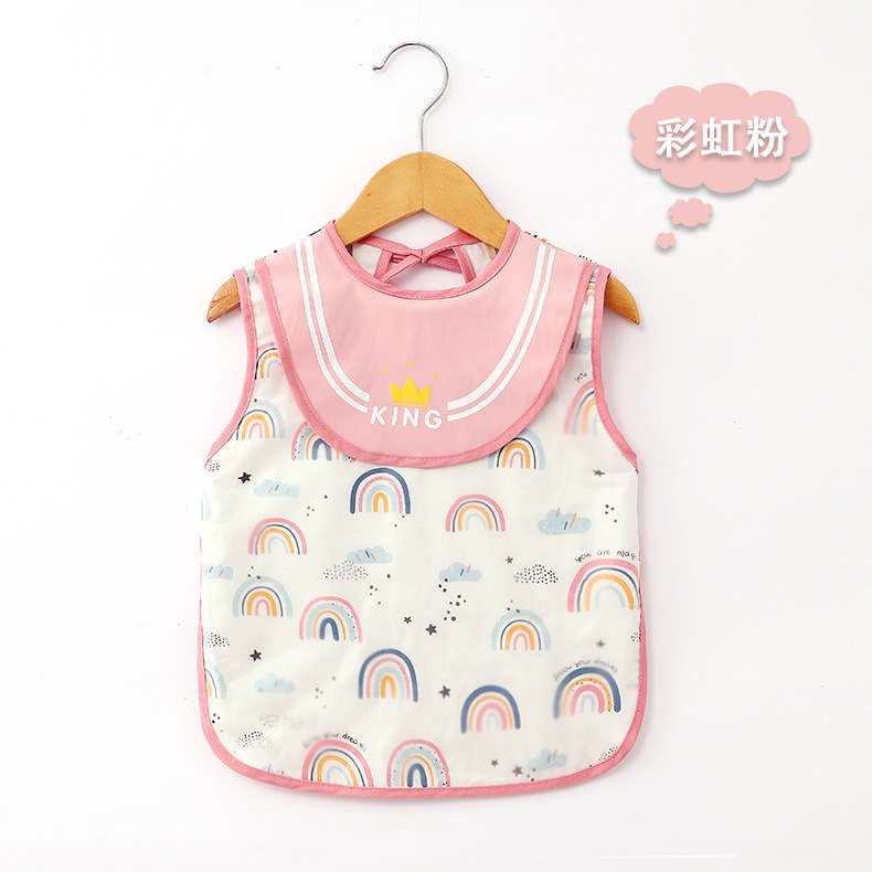Children's waterproof eating bib