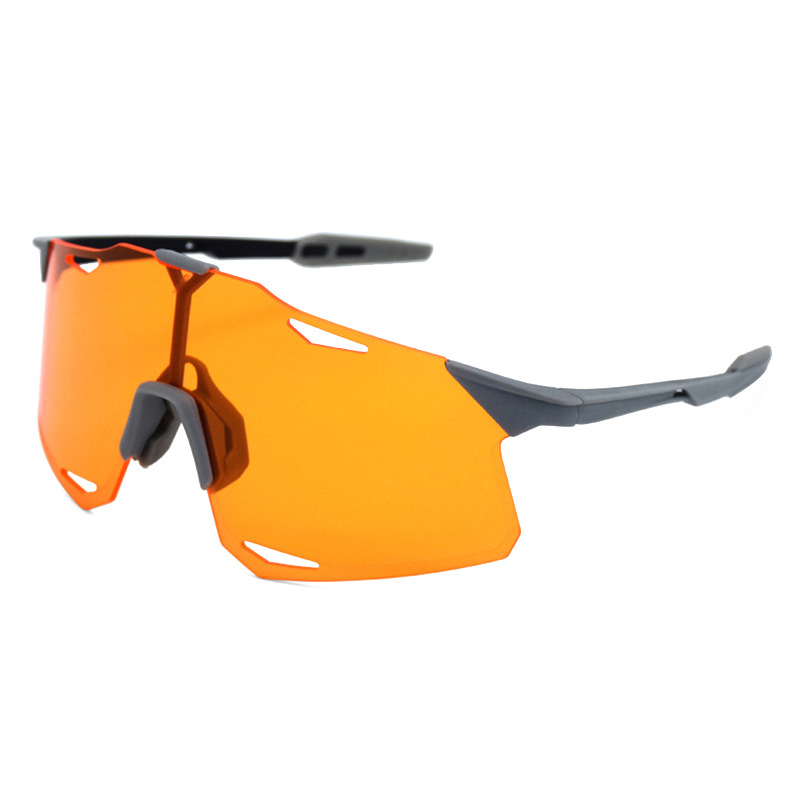 2024 New Outdoor Sports Cycling Glasses Running Polarized Integrated Large Frame Colorful Sunglasses Generation_voghion.com