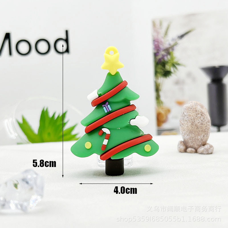 サンタクロースのキーホルダー人形ストラップクリスマス雪だるまクリスマスプレゼント考古学ブラインドボックスクリスマスアクセサリー|undefined