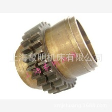上海江宁机床厂C6127A上下双排链轮皮带轮花键轴三星齿条齿轮轴