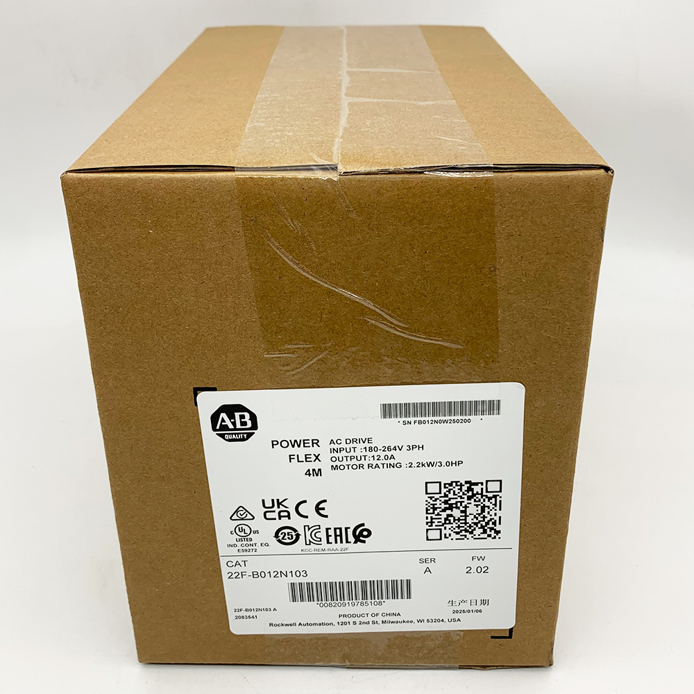 22F-B012N103变频器罗克韦尔Allen-Bradley全新22FB012N103